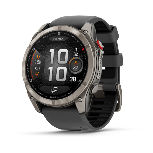Garmin fēnix® 8 Pro Amoled - Sapphire išmanusis laikrodis | 51 mm | Titanium - Graphite - Black