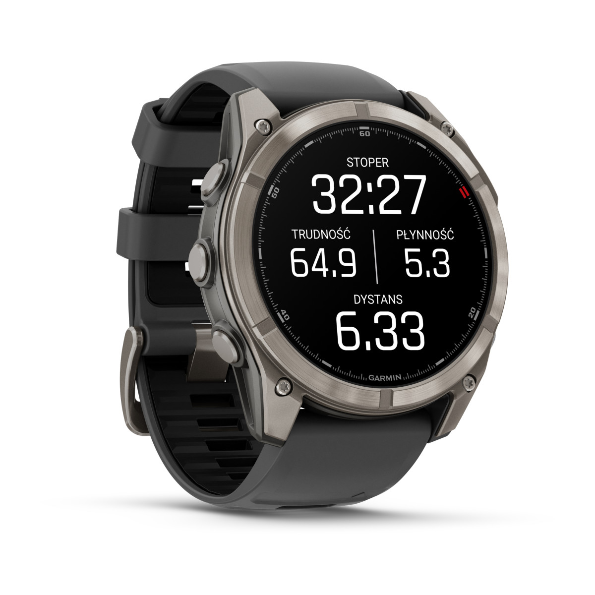 Garmin fēnix® 8 Pro Amoled - Sapphire išmanusis laikrodis | 51 mm | Titanium - Graphite - Black