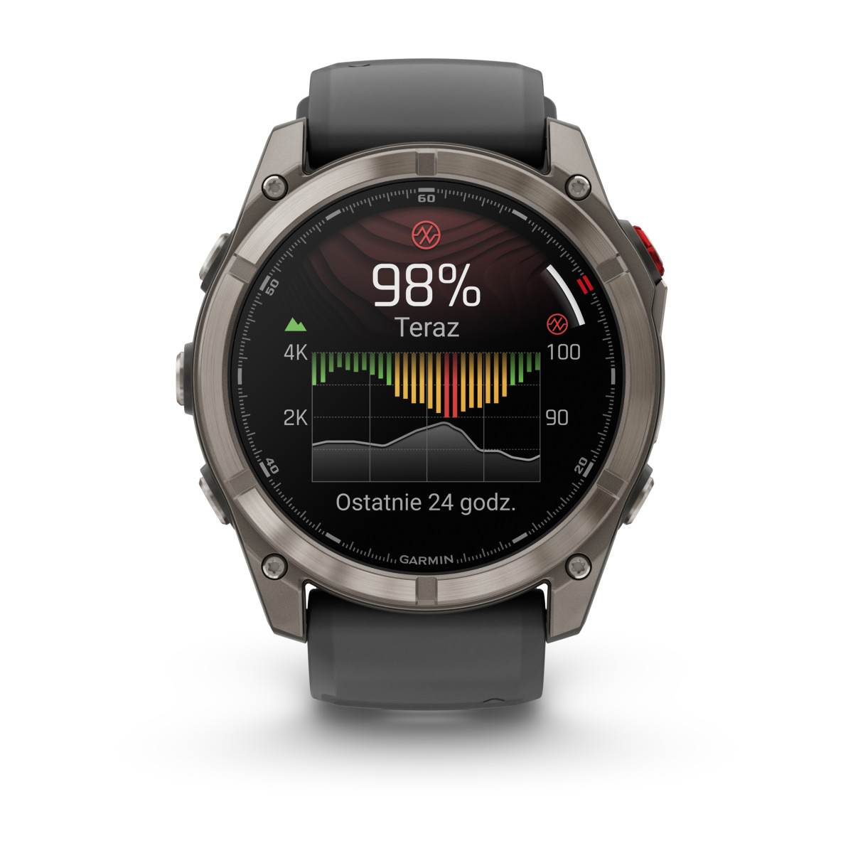 Garmin fēnix® 8 Pro Amoled - Sapphire išmanusis laikrodis | 51 mm | Titanium - Graphite - Black