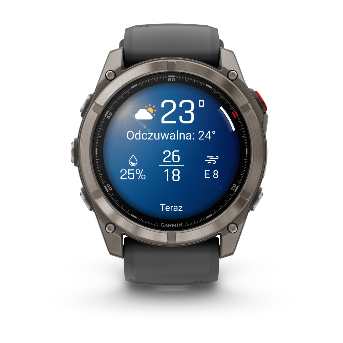 Garmin fēnix® 8 Pro Amoled - Sapphire išmanusis laikrodis | 51 mm | Titanium - Graphite - Black