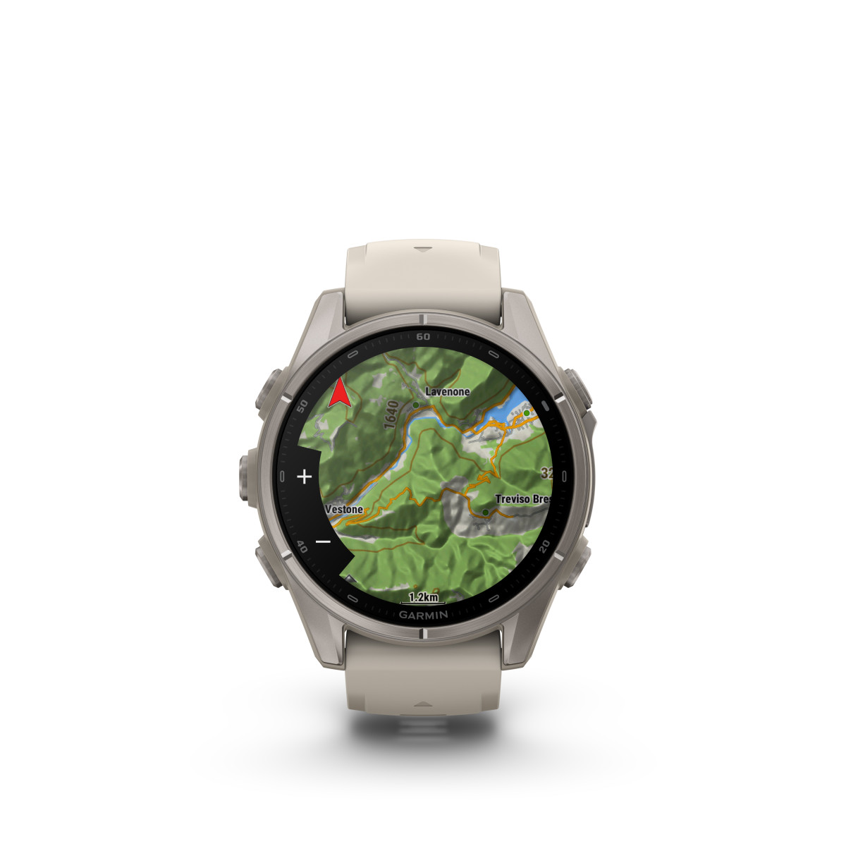 Garmin fēnix® 9 Titanium išmanusis laikrodis | 43 mm | Fog Grey