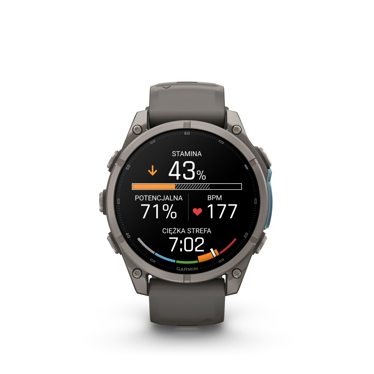 Garmin Garmin fēnix® 9 Titanium išmanusis laikrodis | 47 mm | Pebble Grey