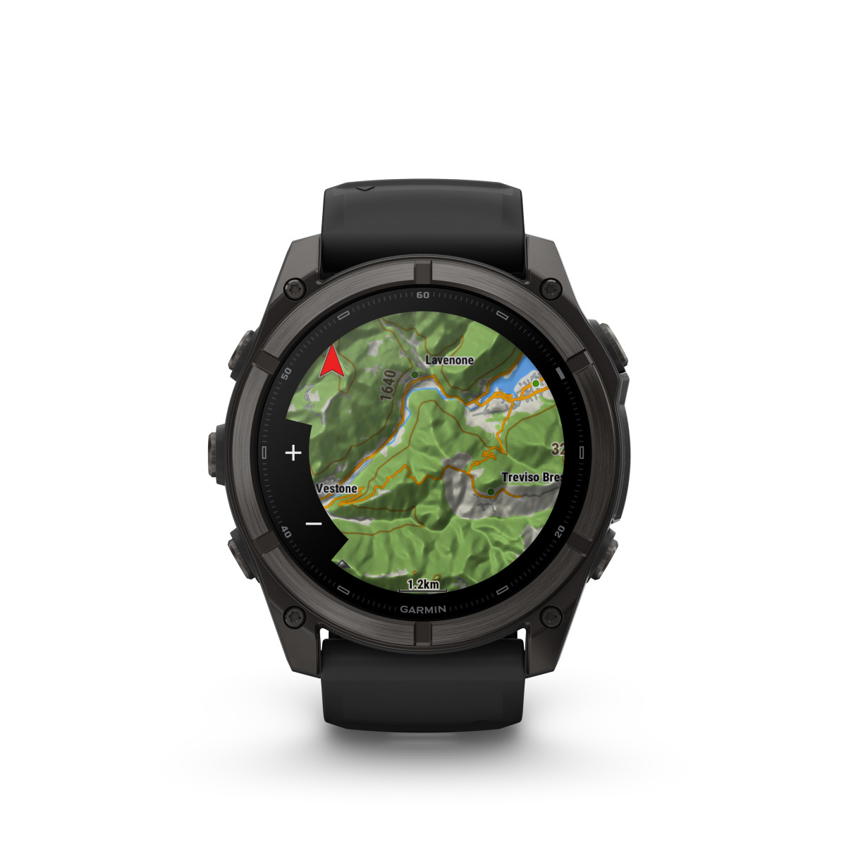 Garmin fēnix® 9 Carbon DLC Titanium išmanusis laikrodis | 51 mm | Carbon Grey - Black