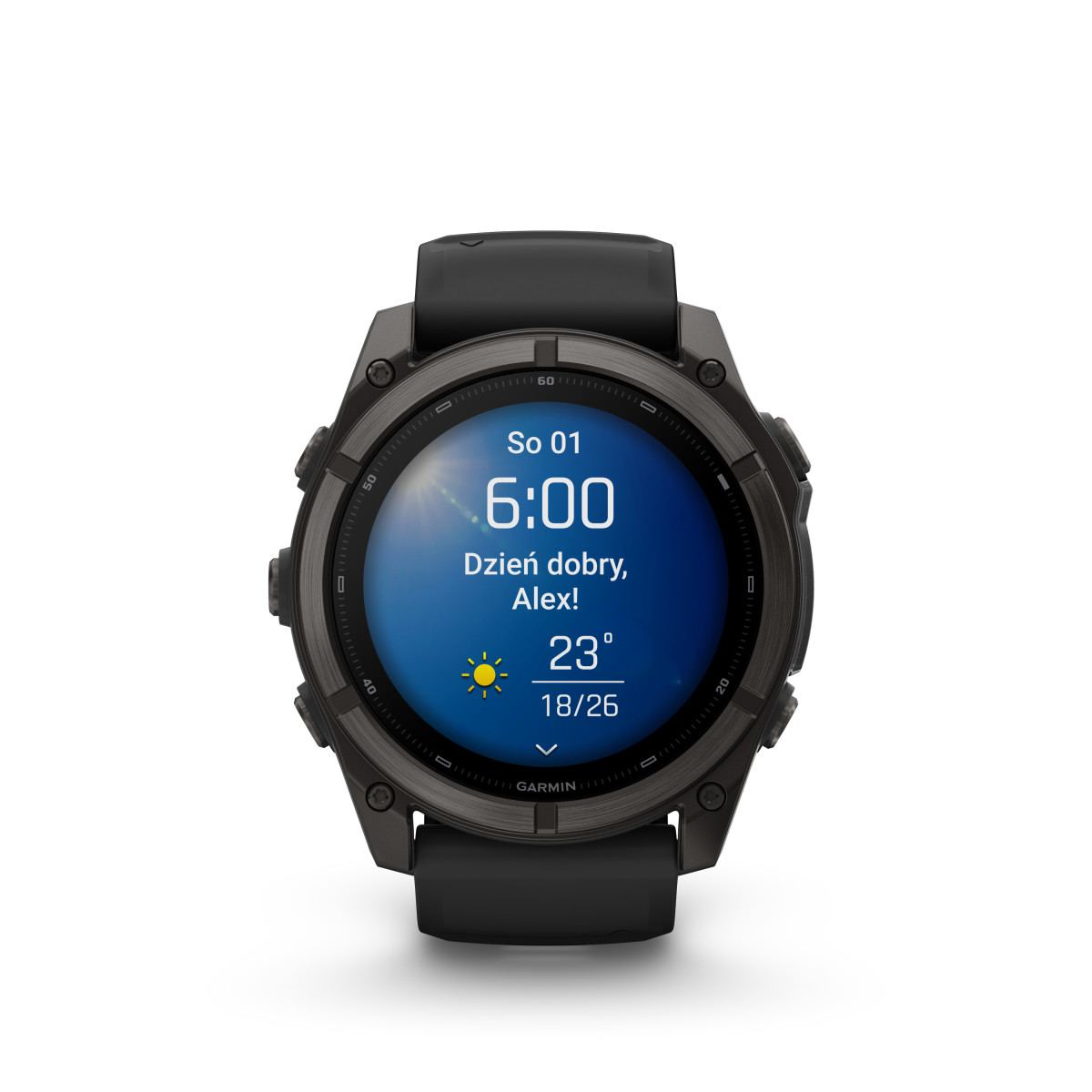 Garmin fēnix® 9 Carbon DLC Titanium išmanusis laikrodis | 51 mm | Carbon Grey - Black