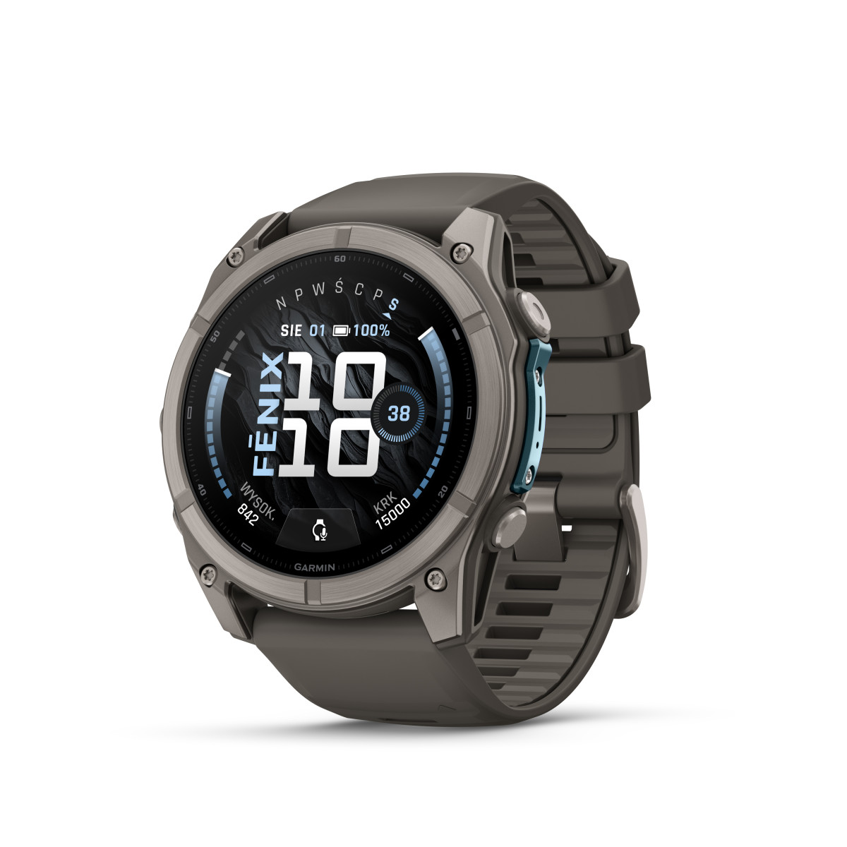 Garmin Garmin fēnix® 9 Titanium išmanusis laikrodis | 51 mm | Pebble Grey