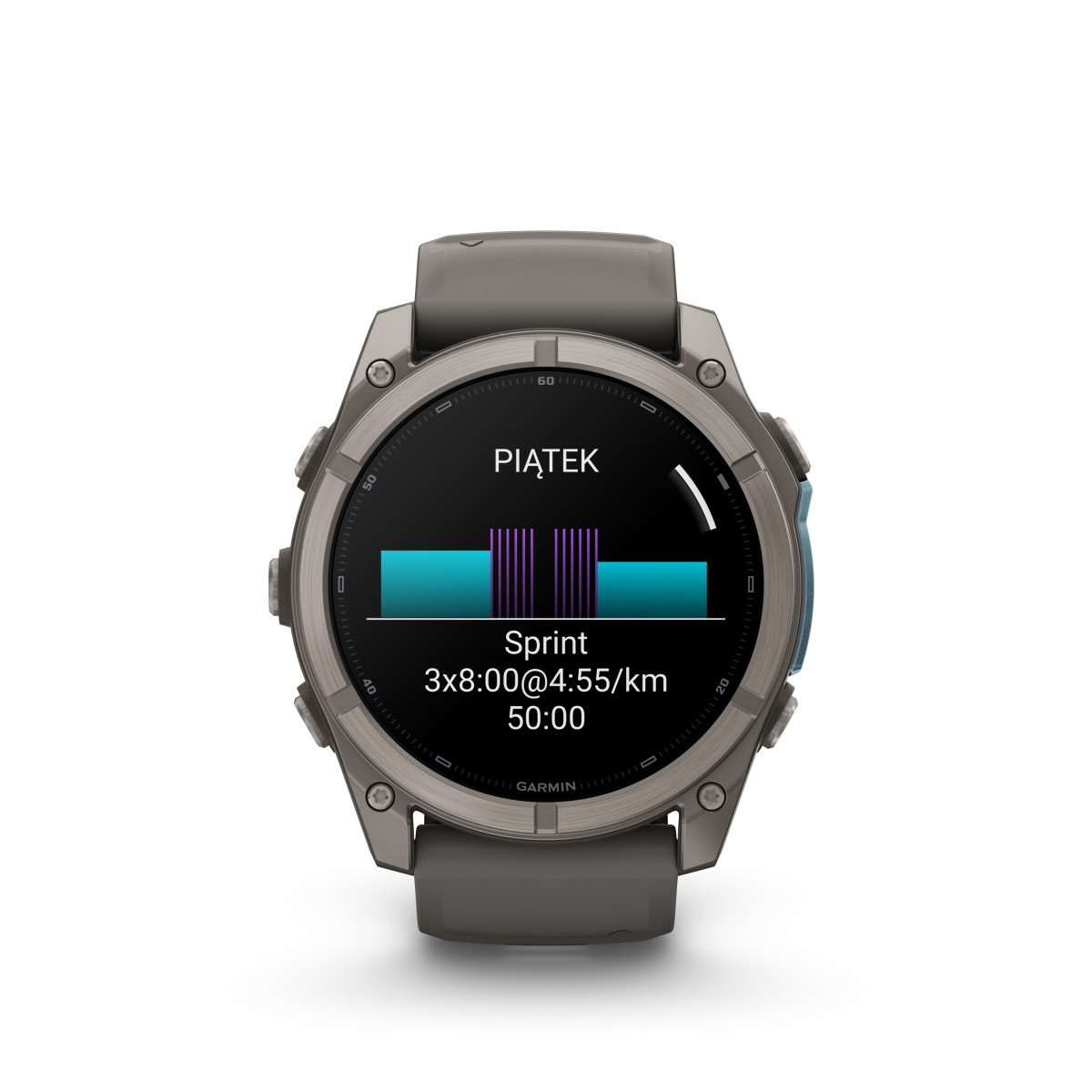 Garmin Garmin fēnix® 9 Titanium išmanusis laikrodis | 51 mm | Pebble Grey