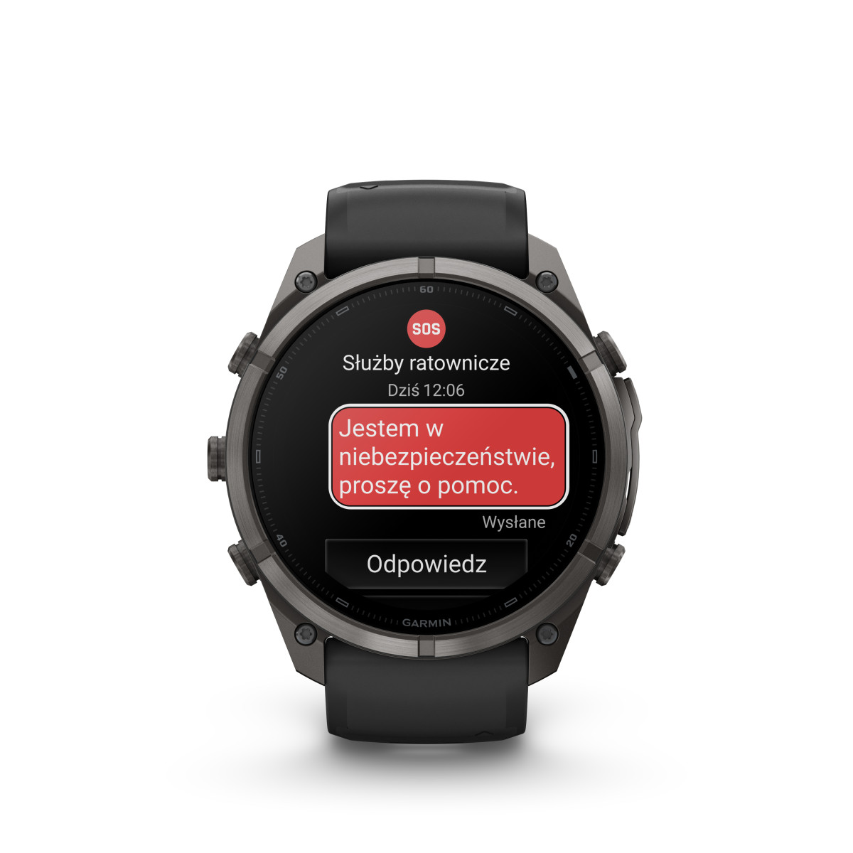 Garmin Garmin fēnix® 9 Pro inReach DLC Titanium išmanusis laikrodis | 51 mm | Carbon Gray - Black Pebble Grey