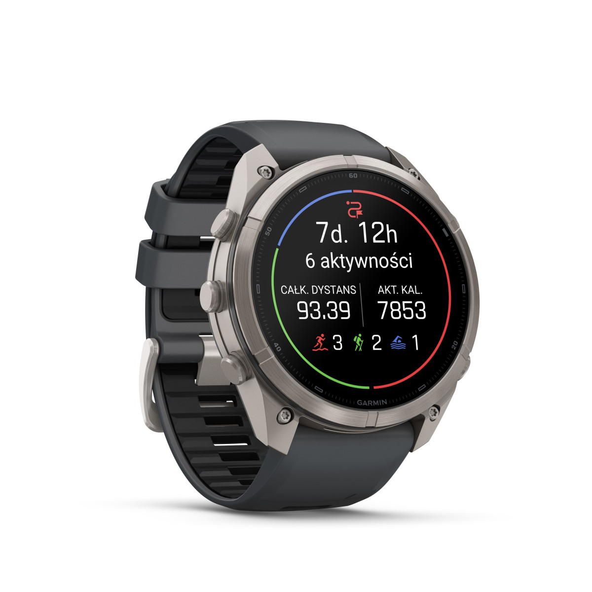 Garmin Garmin fēnix® 9 Pro inReach Titanium išmanusis laikrodis | 51 mm | Graphite - Black
