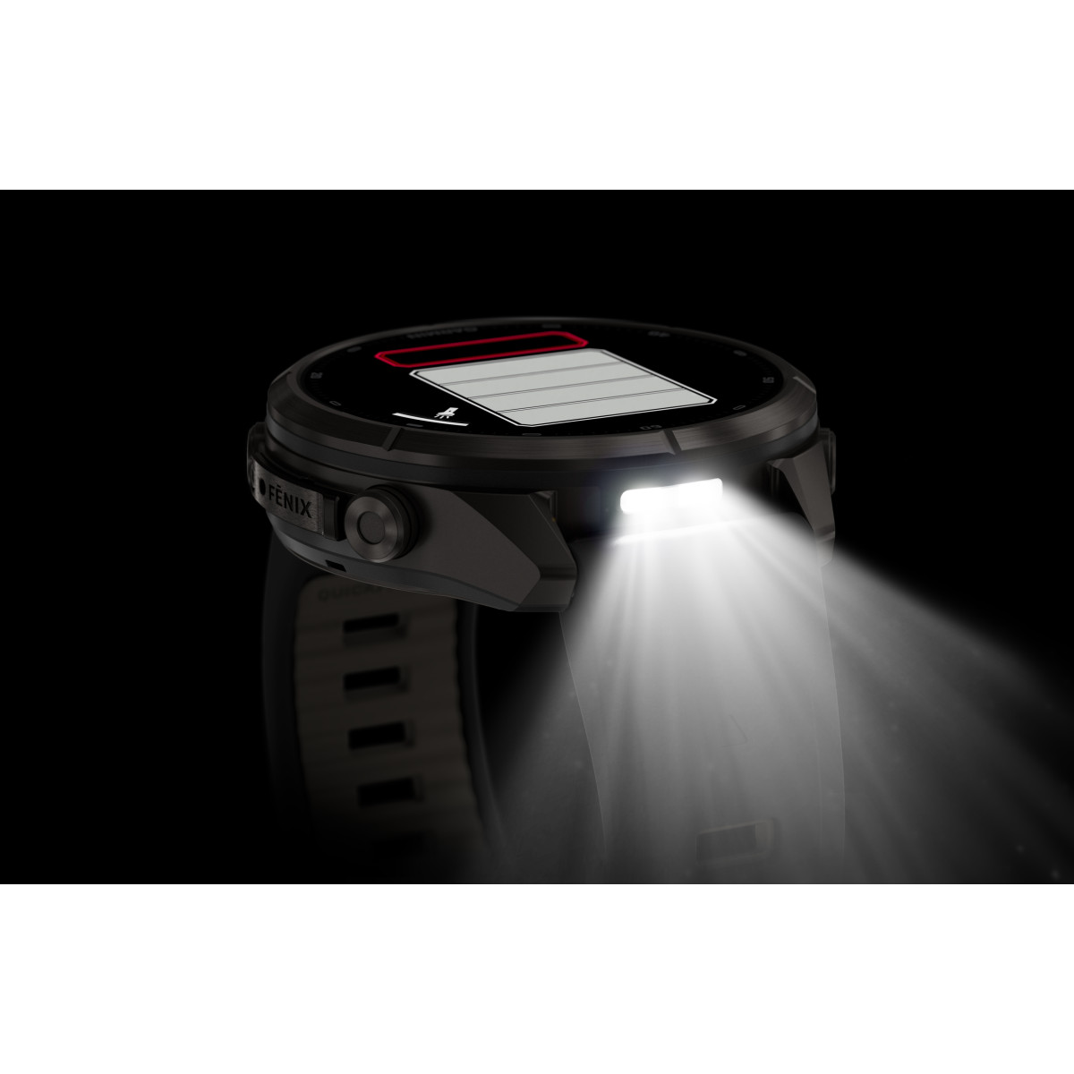 Garmin Garmin fēnix® 9 Pro inReach DLC Titanium išmanusis laikrodis | 43 mm | Carbon Gray - Black Pebble Grey