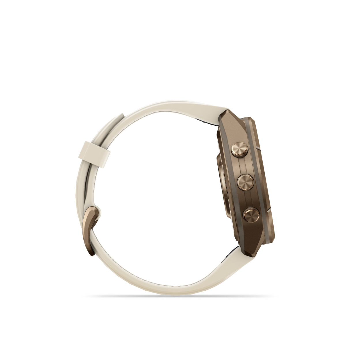Garmin Garmin fēnix® 9 Pro inReach Gold Titanium išmanusis laikrodis | 43 mm | Cream - French Grey