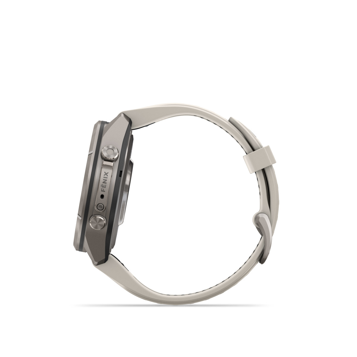 Garmin Garmin fēnix® 9 Pro inReach Titanium išmanusis laikrodis | 43 mm | Fog Grey - Dark Sandstone