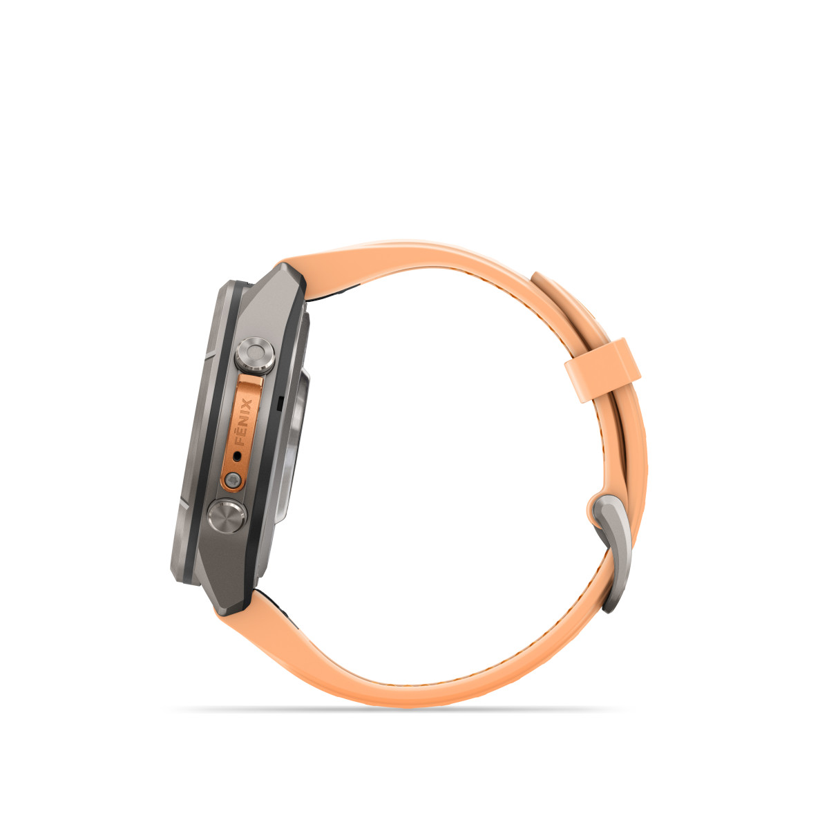 Garmin Garmin fēnix® 9 Pro inReach Titanium išmanusis laikrodis | 43 mm | Shell Pink - Autumn Orange
