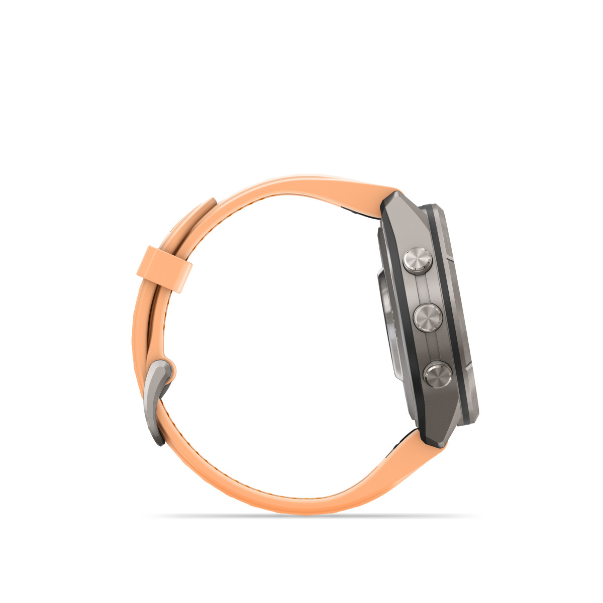 Garmin Garmin fēnix® 9 Pro inReach Titanium išmanusis laikrodis | 43 mm | Shell Pink - Autumn Orange