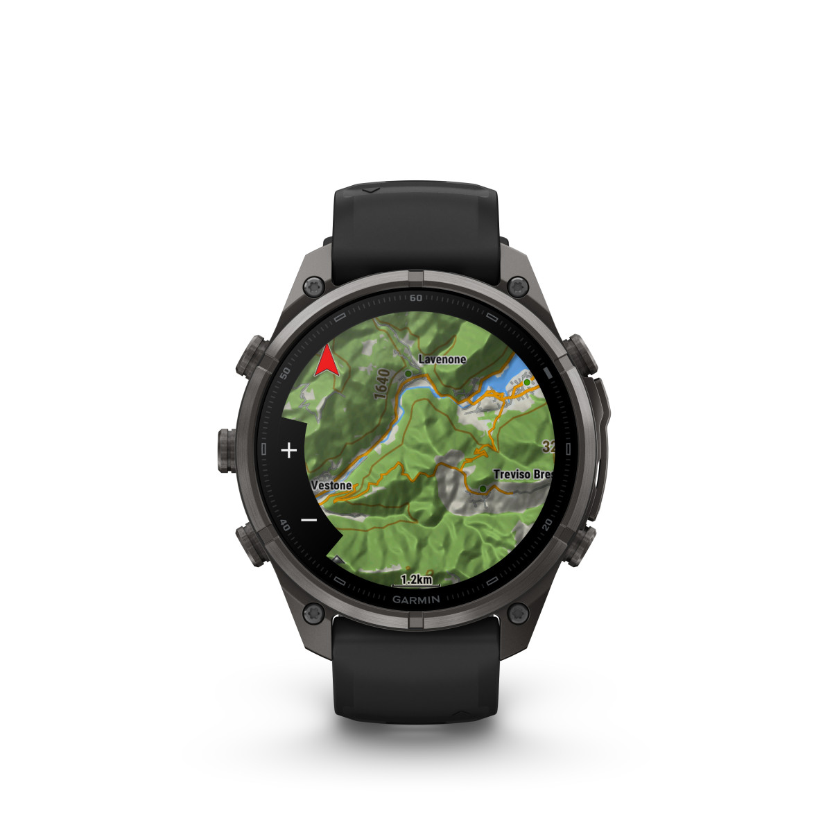 Garmin Garmin fēnix® 9 Pro inReach DLC Titanium išmanusis laikrodis | 47 mm | Carbon Gray - Black Pebble Grey