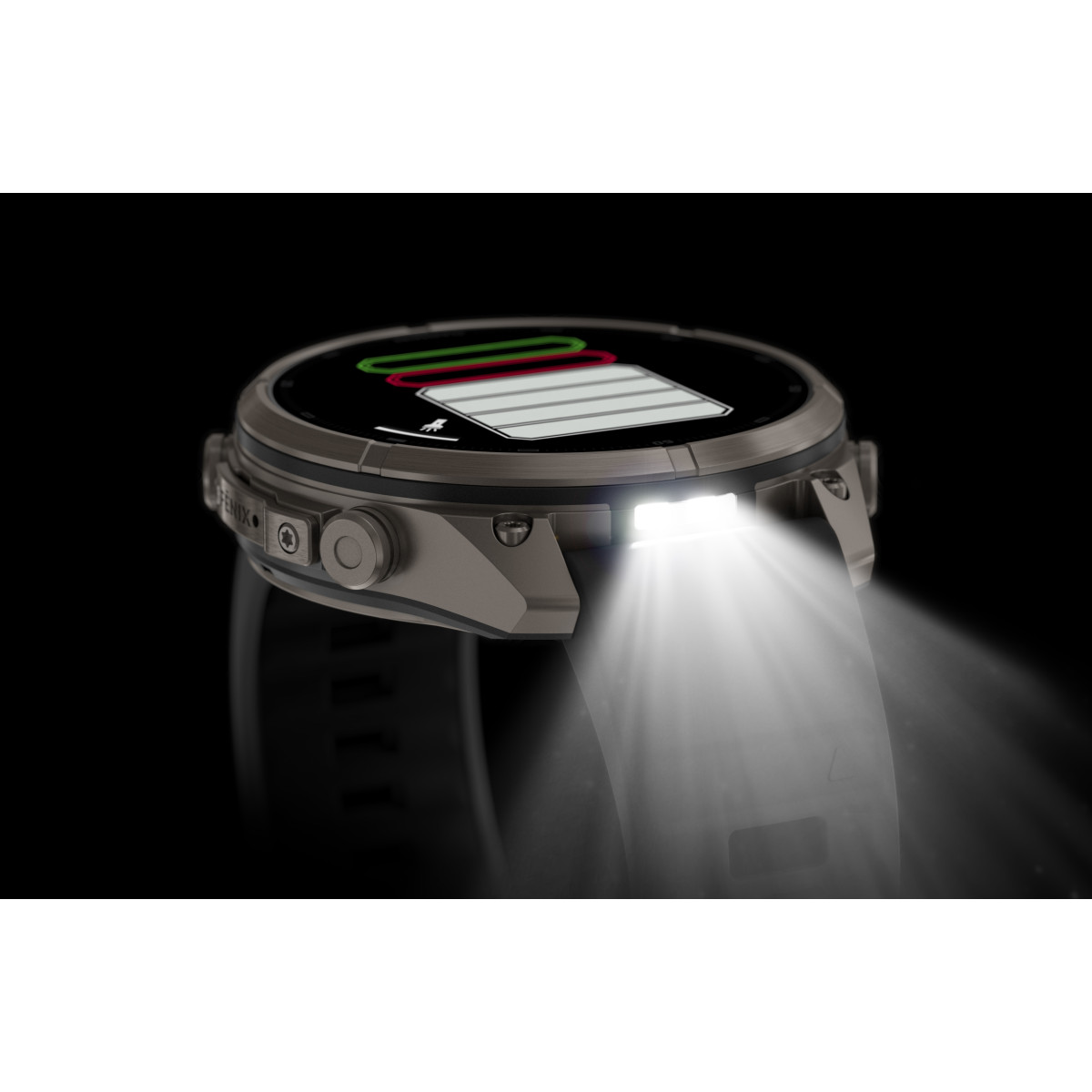 Garmin Garmin fēnix® 9 Pro inReach Titanium išmanusis laikrodis | 47 mm | Graphite - Black