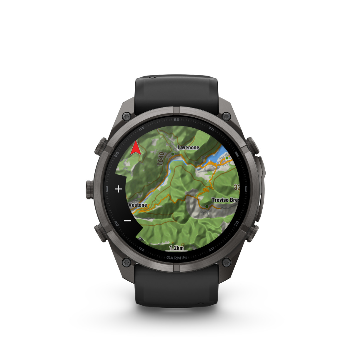 Garmin Garmin fēnix® 9 Pro inReach DLC Titanium išmanusis laikrodis | 51 mm | Carbon Gray - Black Pebble Grey