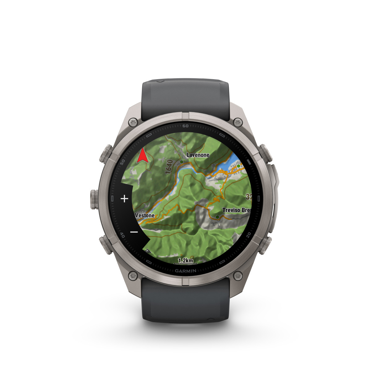 Garmin Garmin fēnix® 9 Pro inReach Titanium išmanusis laikrodis | 51 mm | Graphite - Black