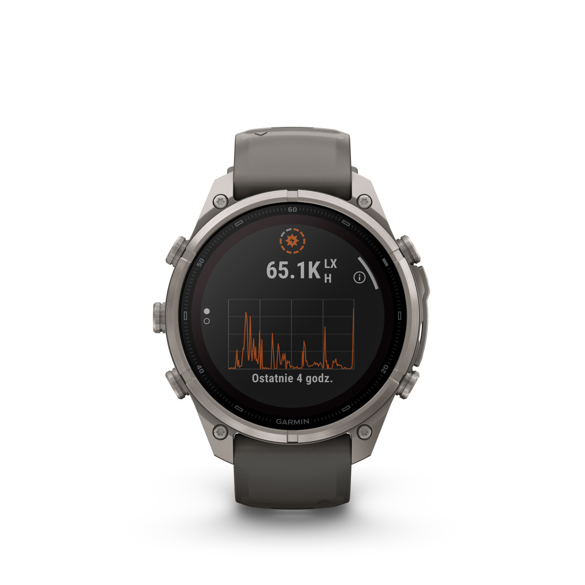 Garmin Garmin fēnix® 9 Pro inReach Titanium išmanusis laikrodis | Solar | 47 mm |  Pebble Grey