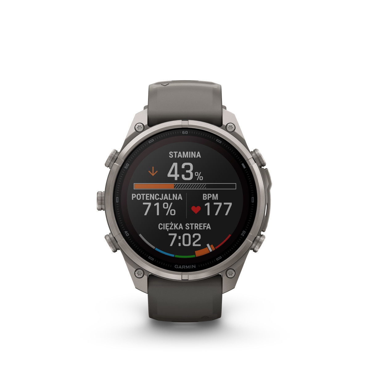 Garmin Garmin fēnix® 9 Pro inReach Titanium išmanusis laikrodis | Solar | 47 mm |  Pebble Grey