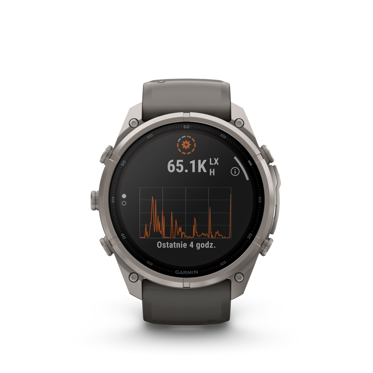 Garmin Garmin fēnix® 9 Pro inReach Titanium išmanusis laikrodis | Solar | 51 mm |  Pebble Grey