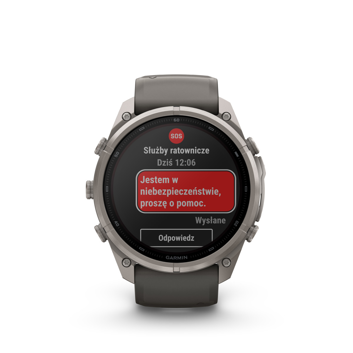 Garmin Garmin fēnix® 9 Pro inReach Titanium išmanusis laikrodis | Solar | 51 mm |  Pebble Grey