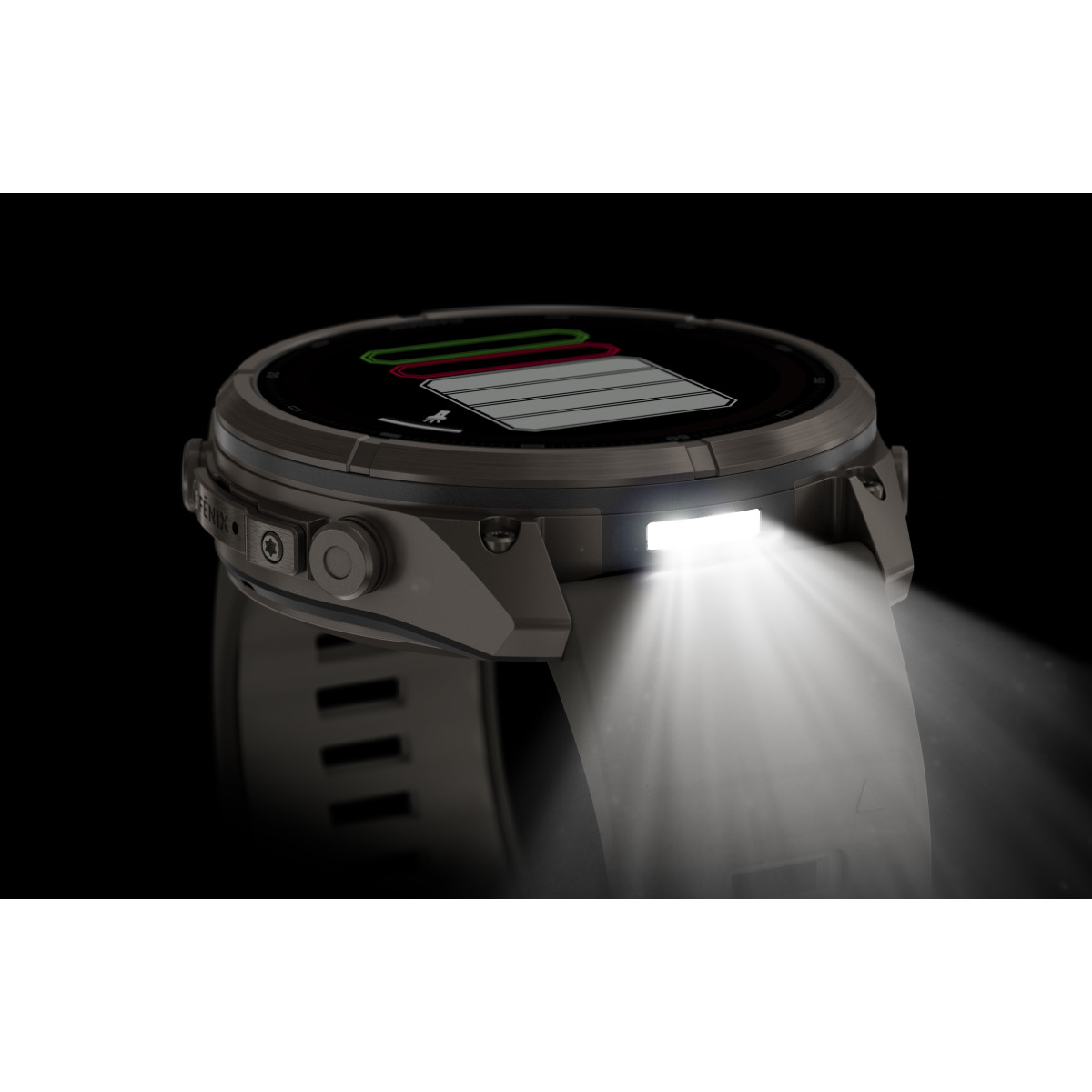 Garmin Garmin fēnix® 9 Pro inReach Titanium išmanusis laikrodis | Solar | 51 mm |  Pebble Grey