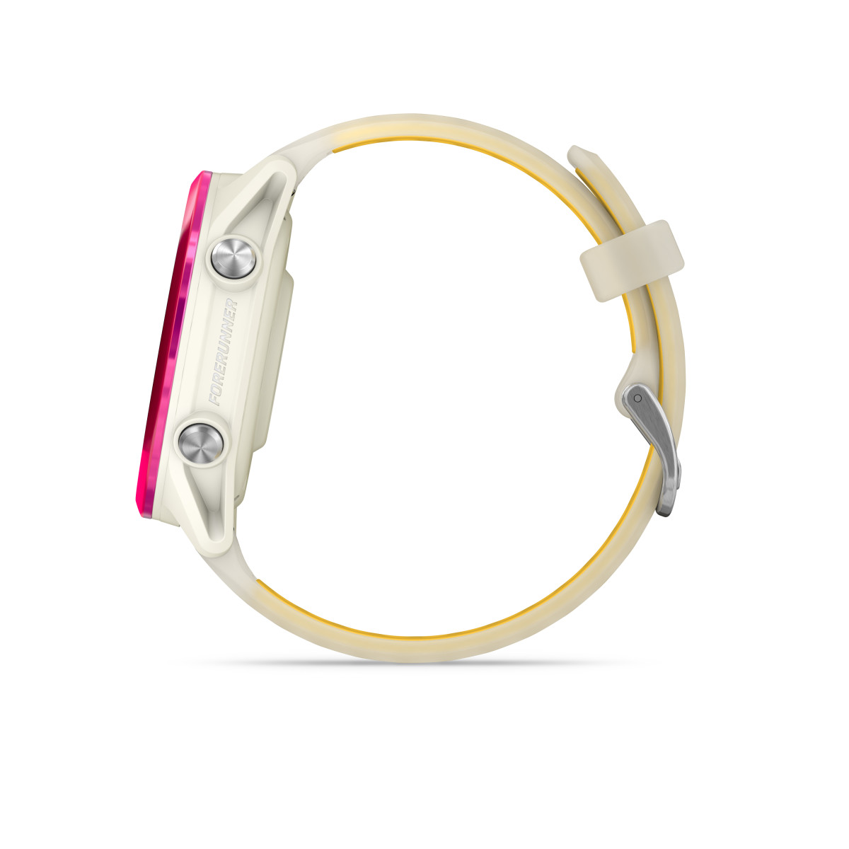 Garmin Forerunner® 570 Smart Watch | 42 mm | Raspberry Aluminium - Bone - Mango Band