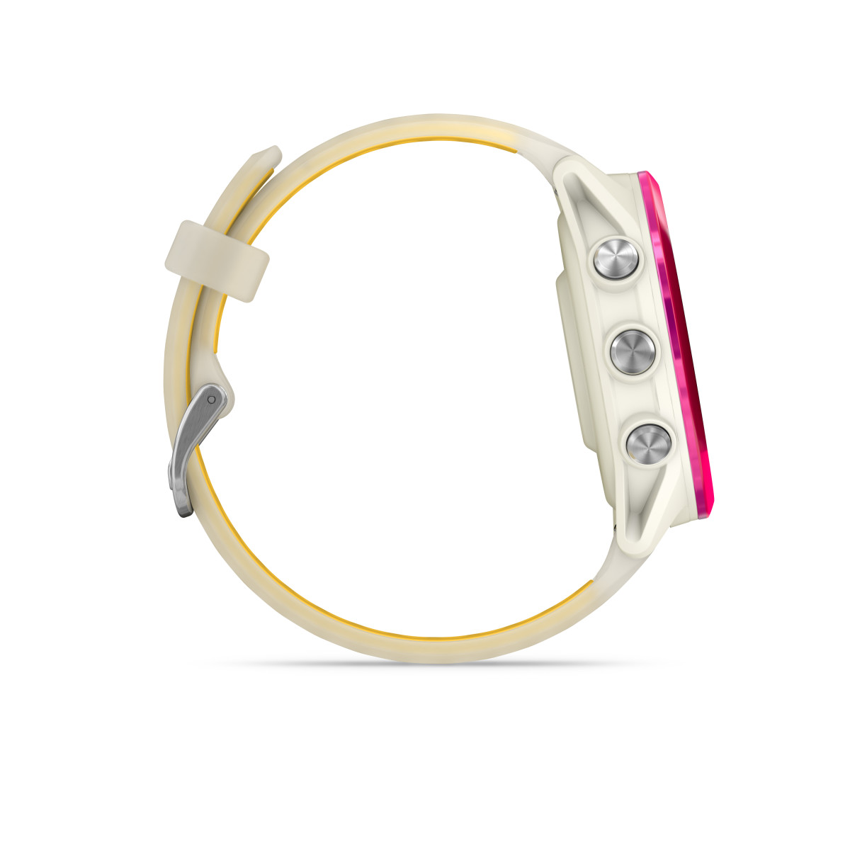 Garmin Forerunner® 570 Smart Watch | 42 mm | Raspberry Aluminium - Bone - Mango Band
