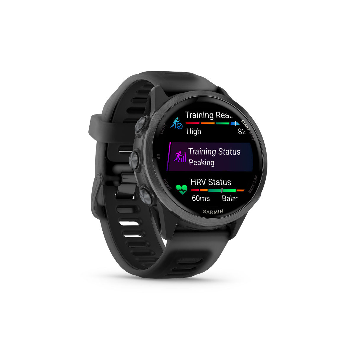 Garmin Forerunner® 570 Smart Watch | 42 mm | Slate Grey Aluminium - Black