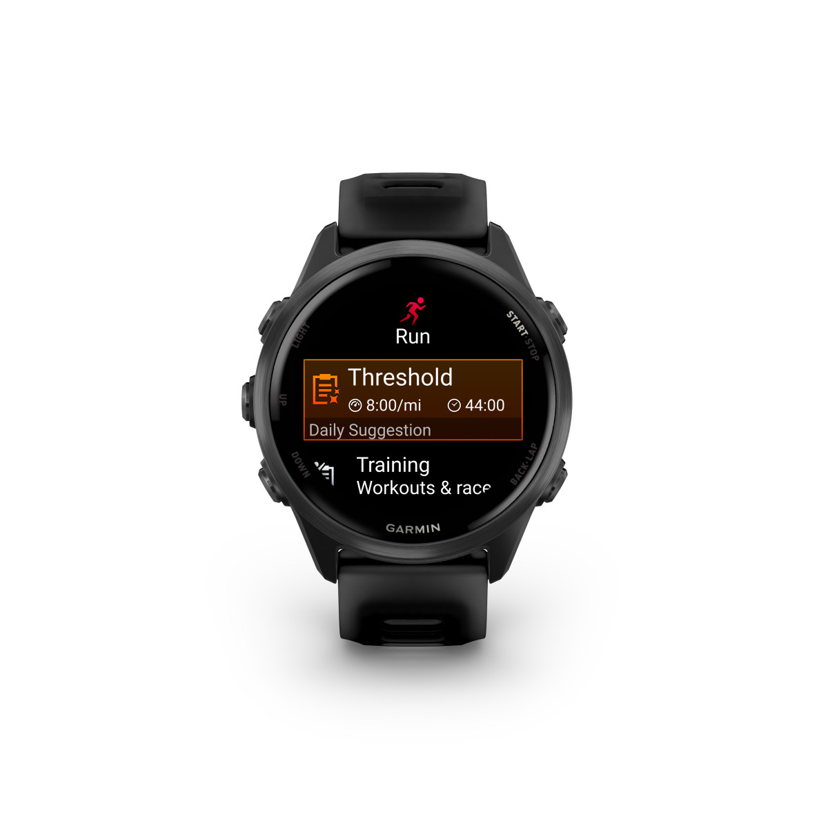 Garmin Forerunner® 570 Smart Watch | 42 mm | Slate Grey Aluminium - Black