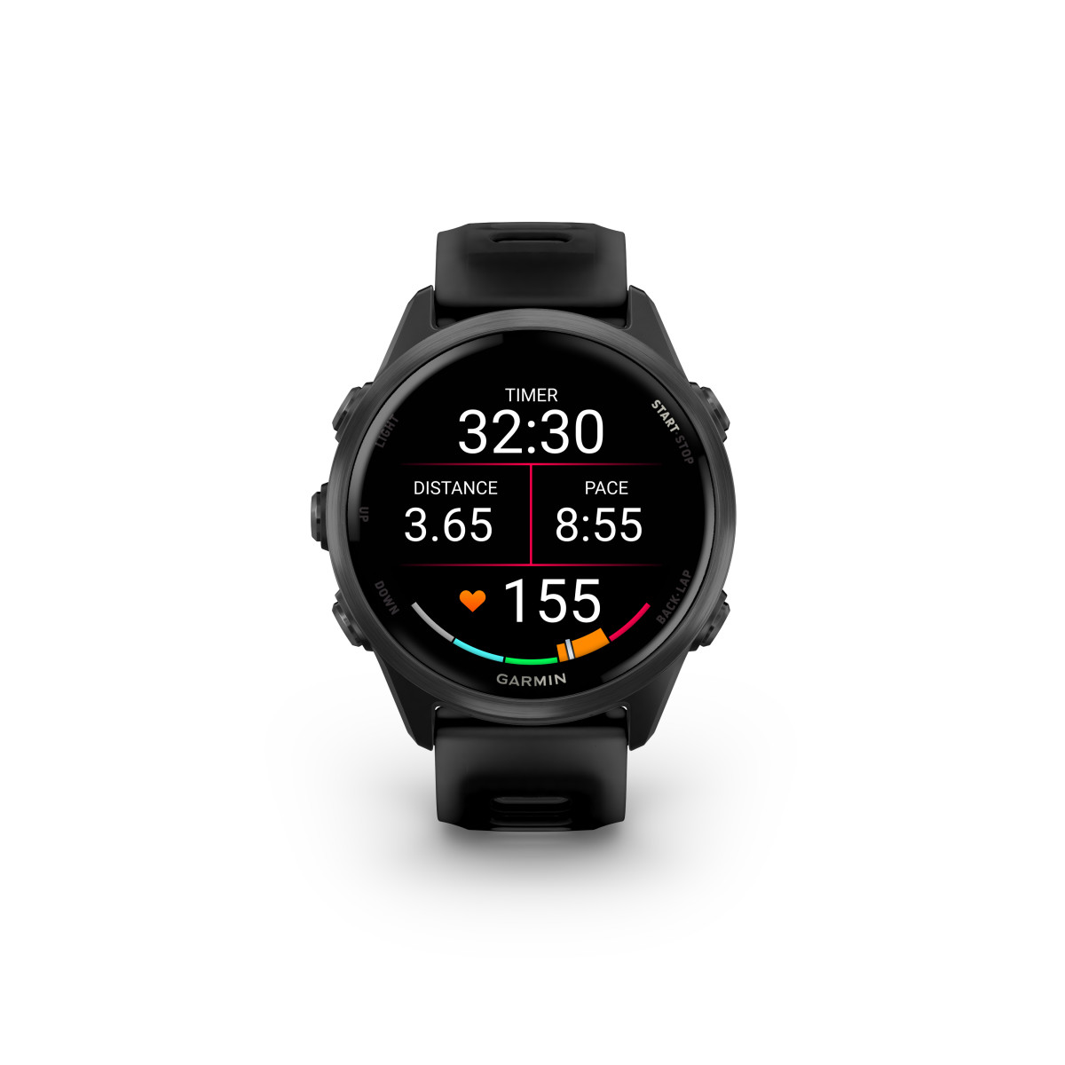 Garmin Forerunner® 570 Smart Watch | 42 mm | Slate Grey Aluminium - Black
