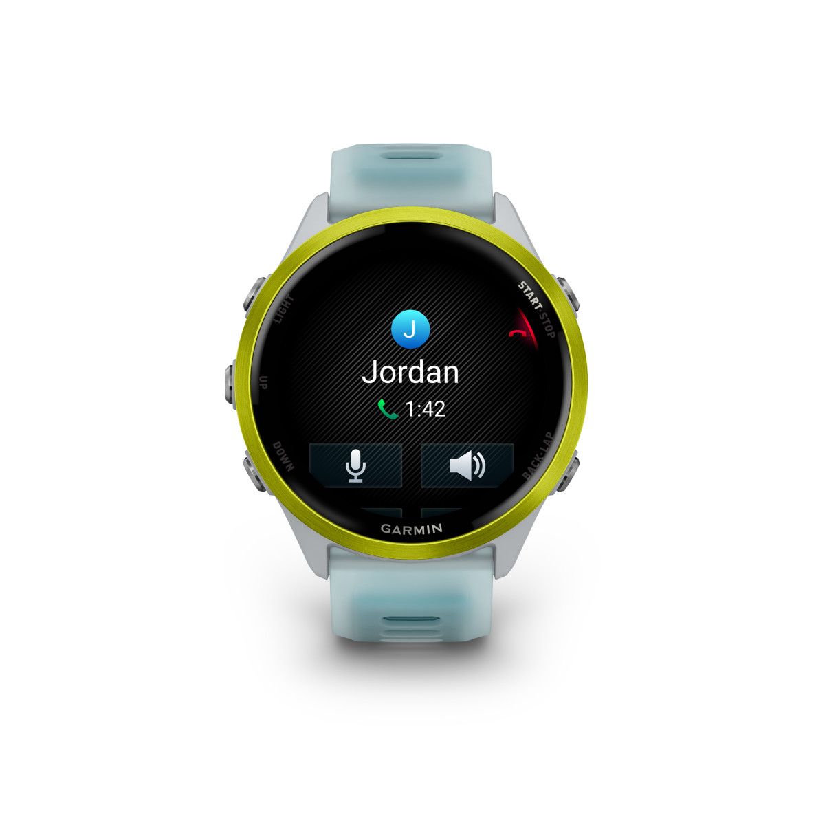 Garmin Forerunner® 570 Smart Watch | 47 mm | Amp Yellow Aluminium - Whitestone - Turquoise