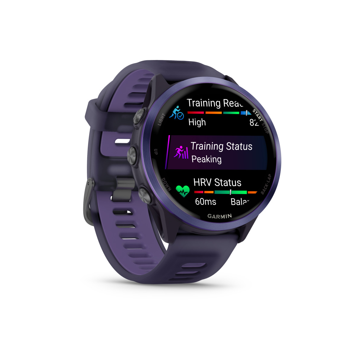 Garmin Forerunner® 570 Smart Watch | 47 mm | Indigo Aluminium - Imperial Purple - Indigo