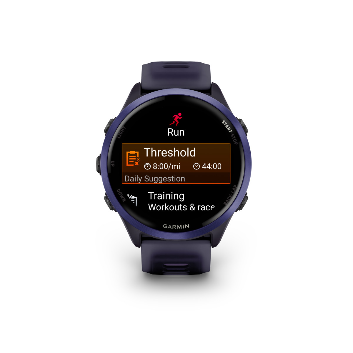 Garmin Forerunner® 570 Smart Watch | 47 mm | Indigo Aluminium - Imperial Purple - Indigo