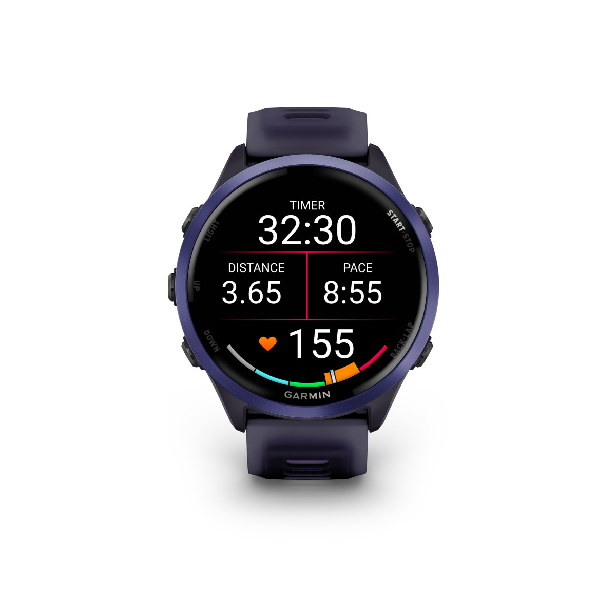 Garmin Forerunner® 570 Smart Watch | 47 mm | Indigo Aluminium - Imperial Purple - Indigo