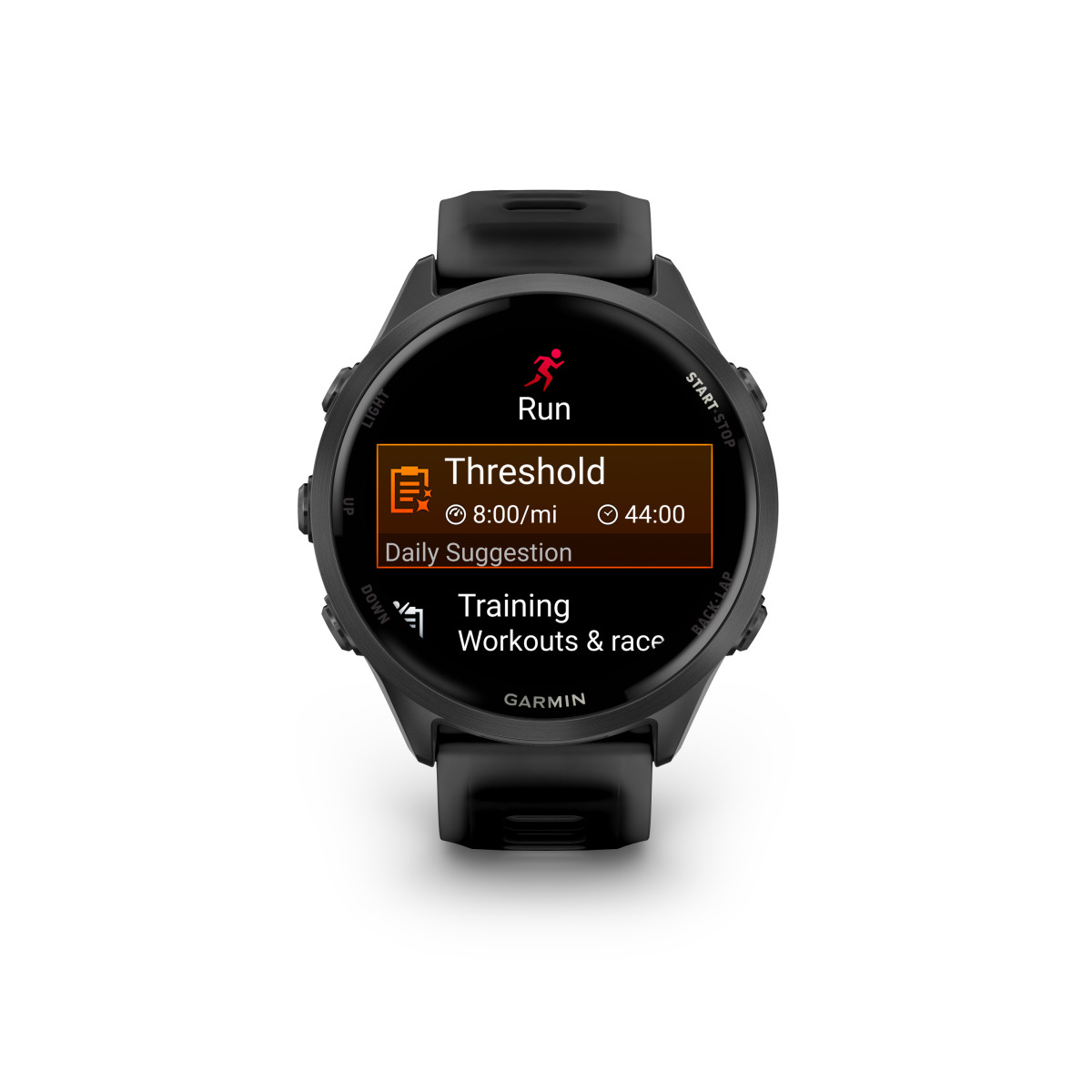 Garmin Forerunner® 570 Smart Watch | 47 mm | Slate Grey Aluminium - Black