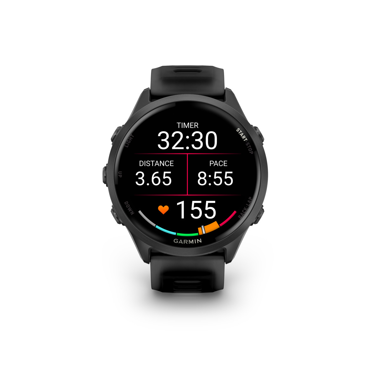 Garmin Forerunner® 570 Smart Watch | 47 mm | Slate Grey Aluminium - Black