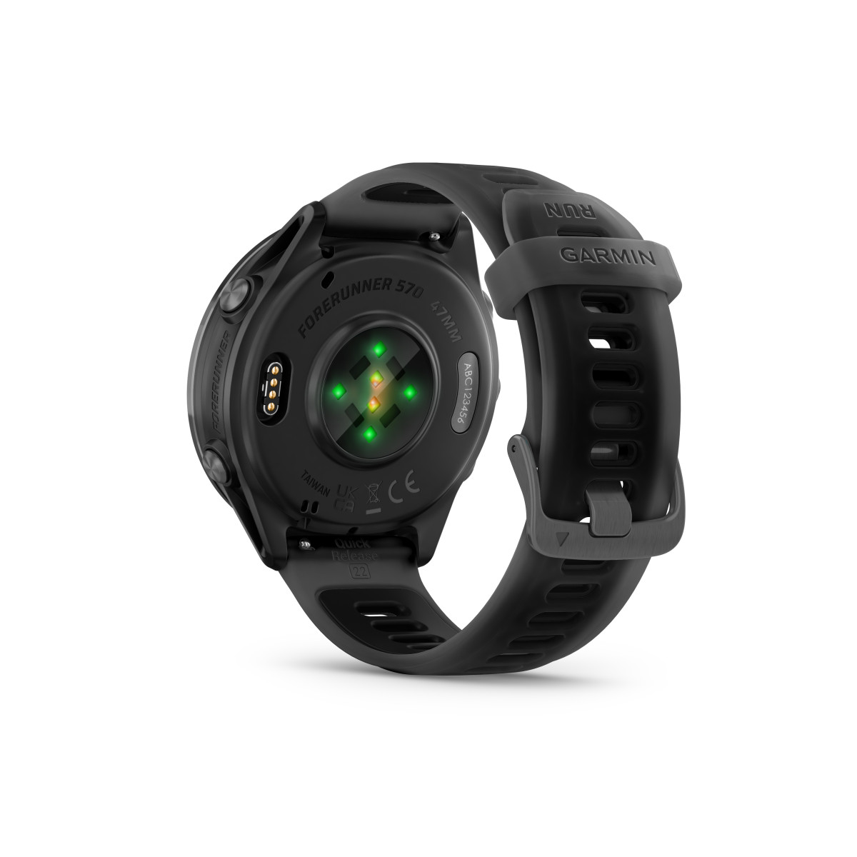Garmin Forerunner® 570 Smart Watch | 47 mm | Slate Grey Aluminium - Black