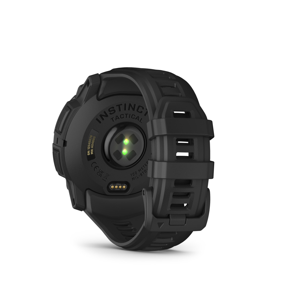 Garmin Instinct® 3 Solar Tactical Edition išmanusis lakrodis | 50 mm | Black