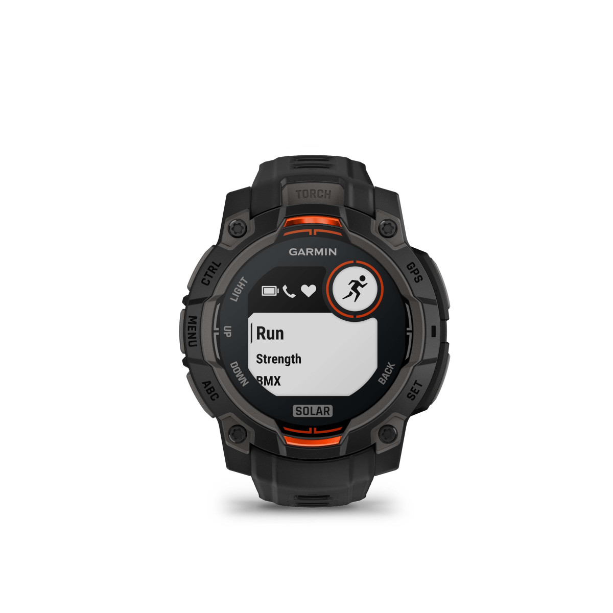Garmin Instinct® 3 Solar išmanusis lakrodis | 45 mm | Black