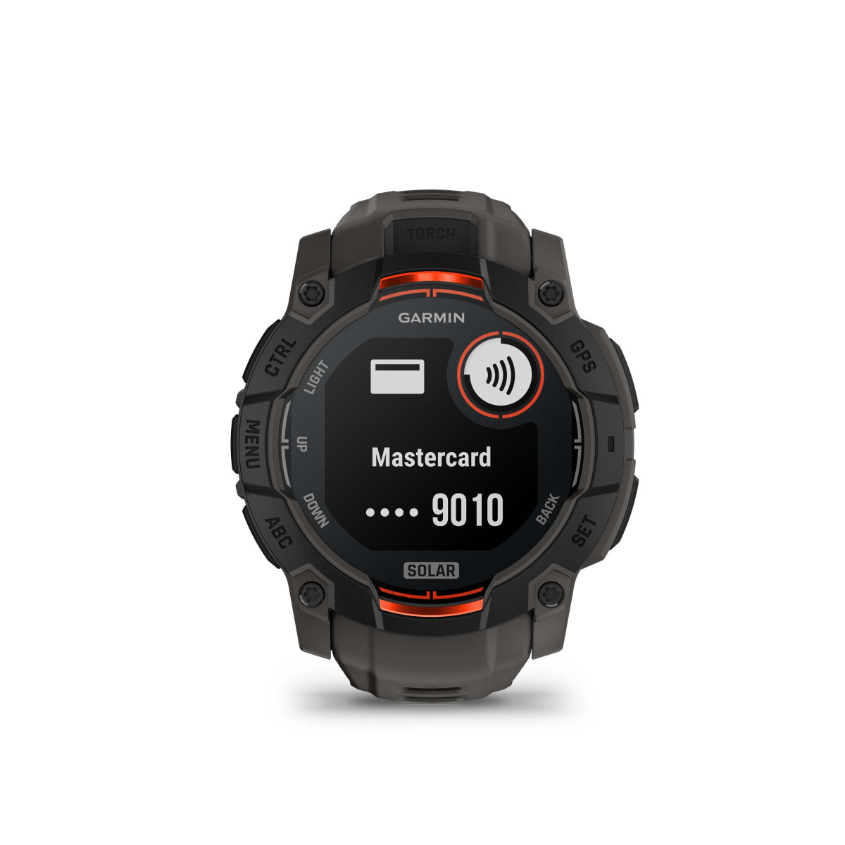 Garmin Instinct® 3 Solar išmanusis lakrodis | 50 mm | Black - Charcoal