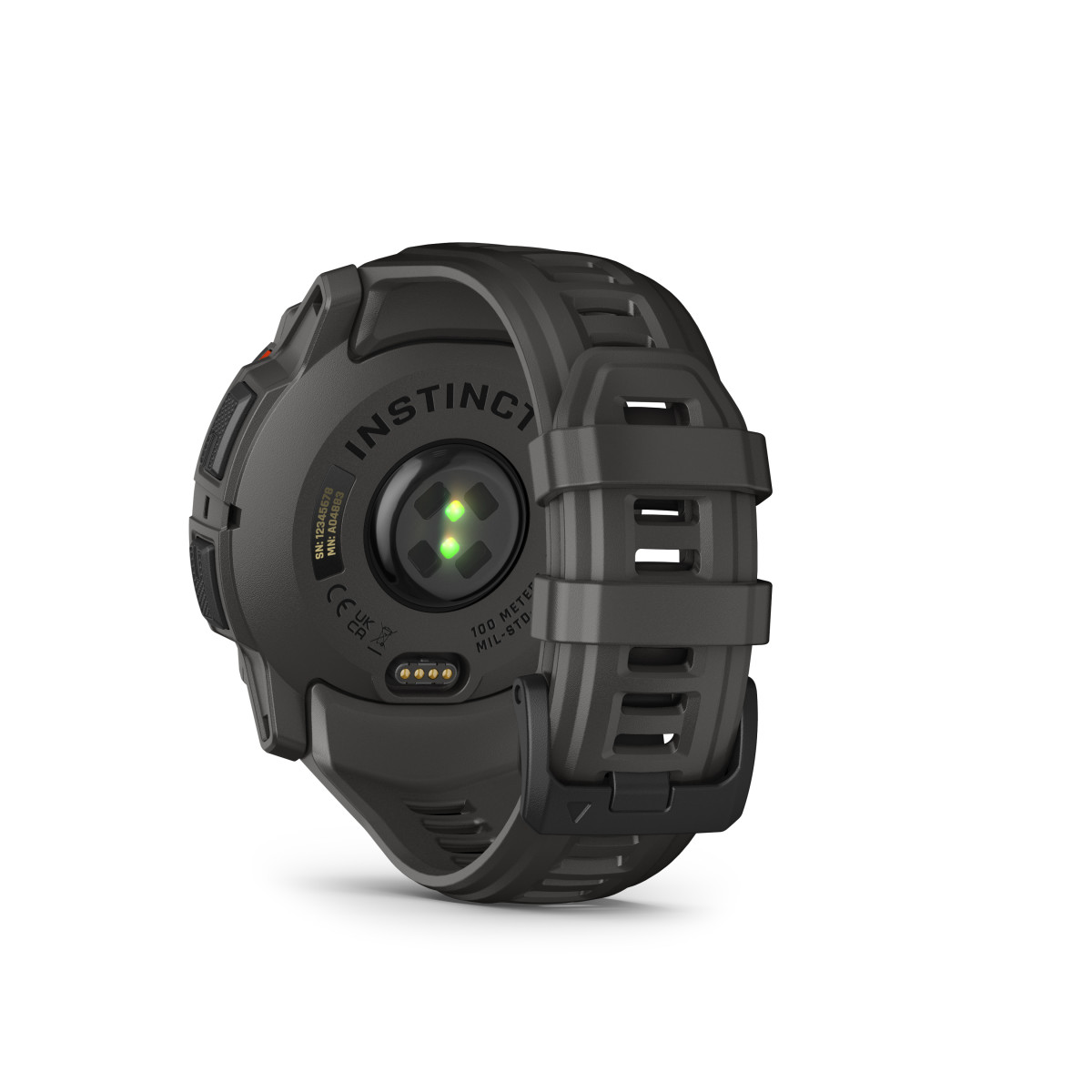 Garmin Instinct® 3 Solar išmanusis lakrodis | 50 mm | Black - Charcoal