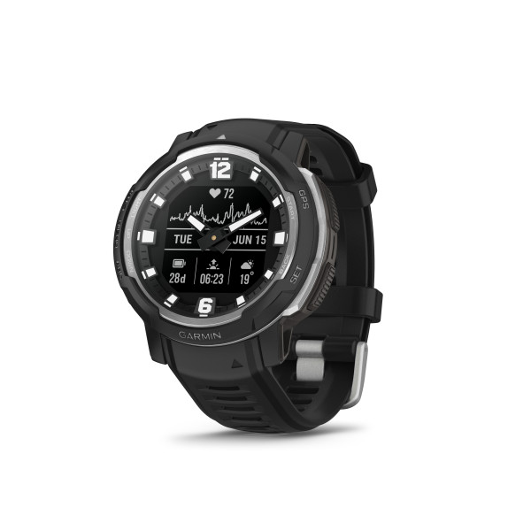 Garmin Instinct® Crossover Standard Edition išmanusis laikrodis | Black