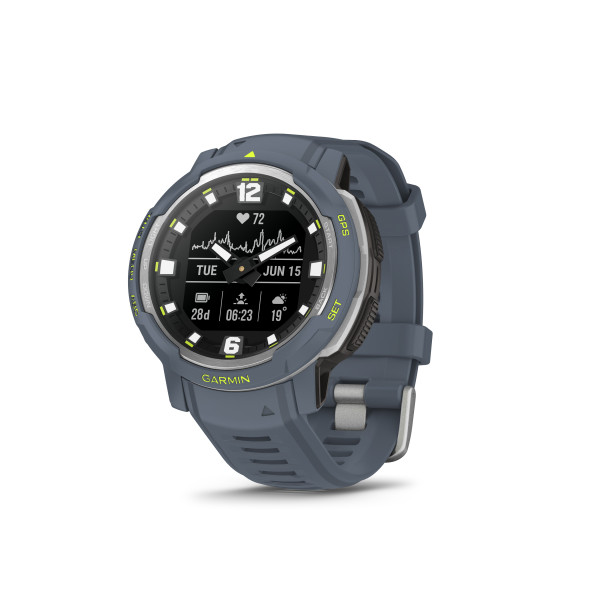 Garmin Instinct® Crossover Standard Edition išmanusis laikrodis | Blue Granite