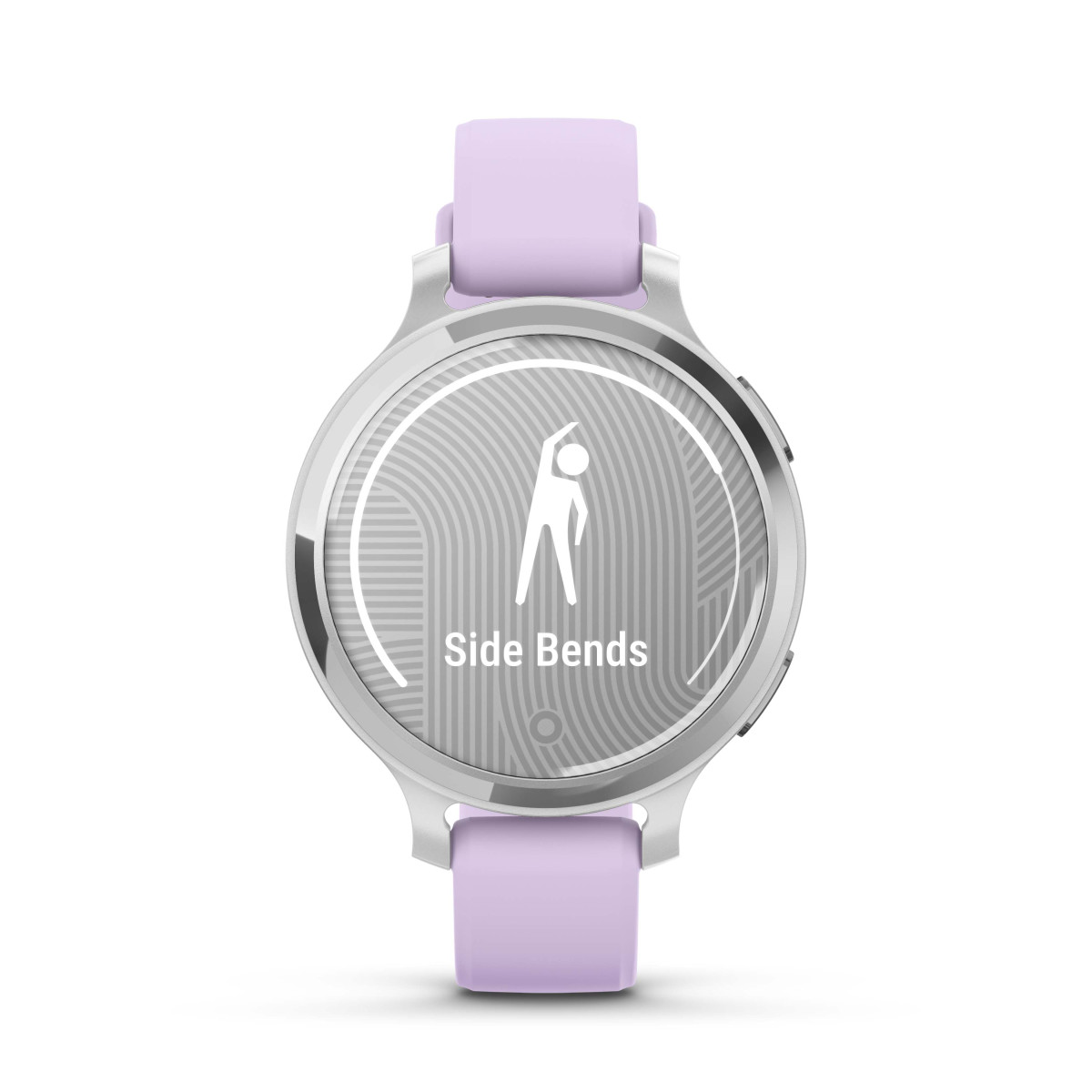Garmin Lily® 2 Active išmanusis laikrodis | Silver - Purple Jasmine