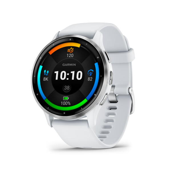 Garmin Venu® 3 Smart Watch | 45 mm | Silver - Whitestone