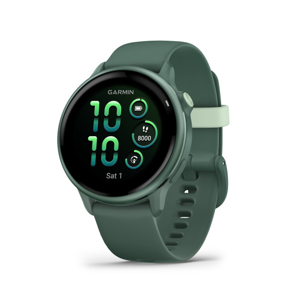 Garmin vívoactive® 6 išmanusis laikrodis | Metallic Jasper Green