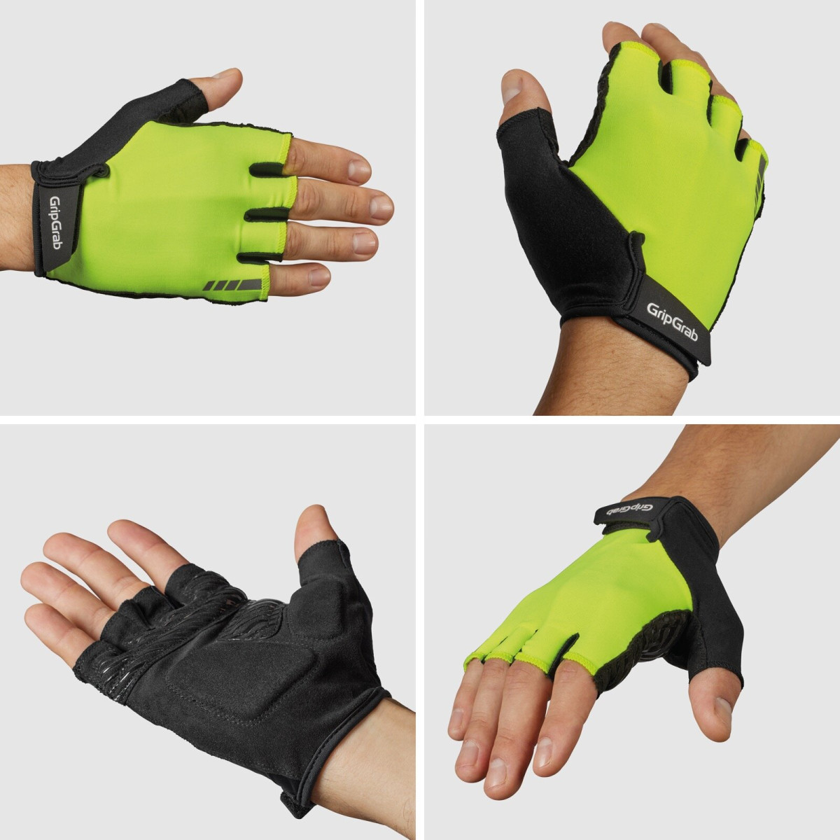GripGrab ProRide RC Max pirštinės | Yellow Hi-Vis