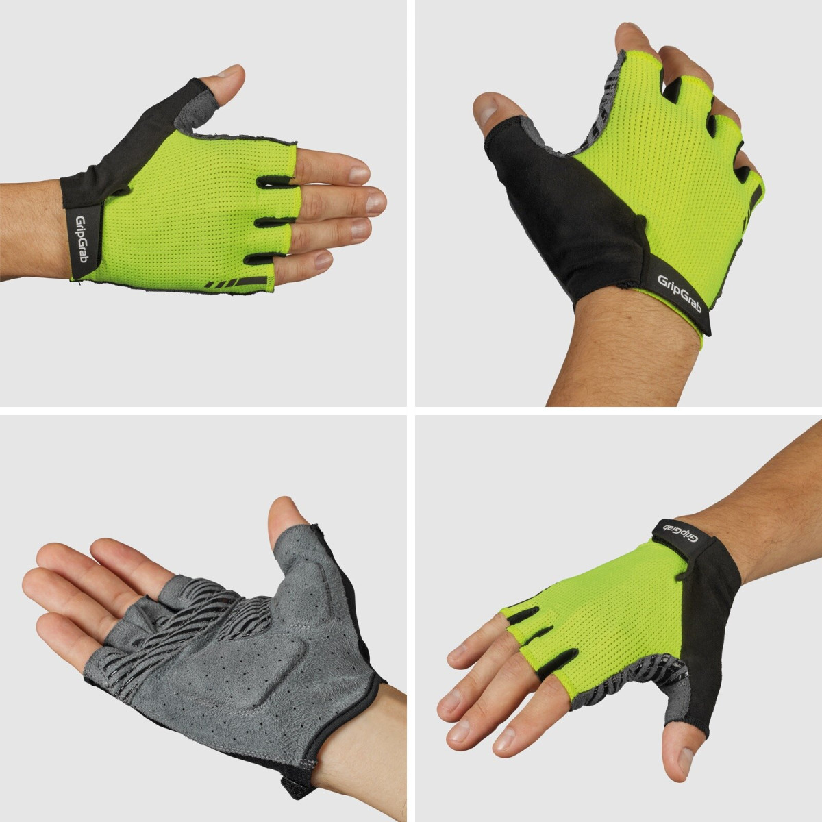 GripGrab Expert RC Max Gloves | Yellow Hi-Vis