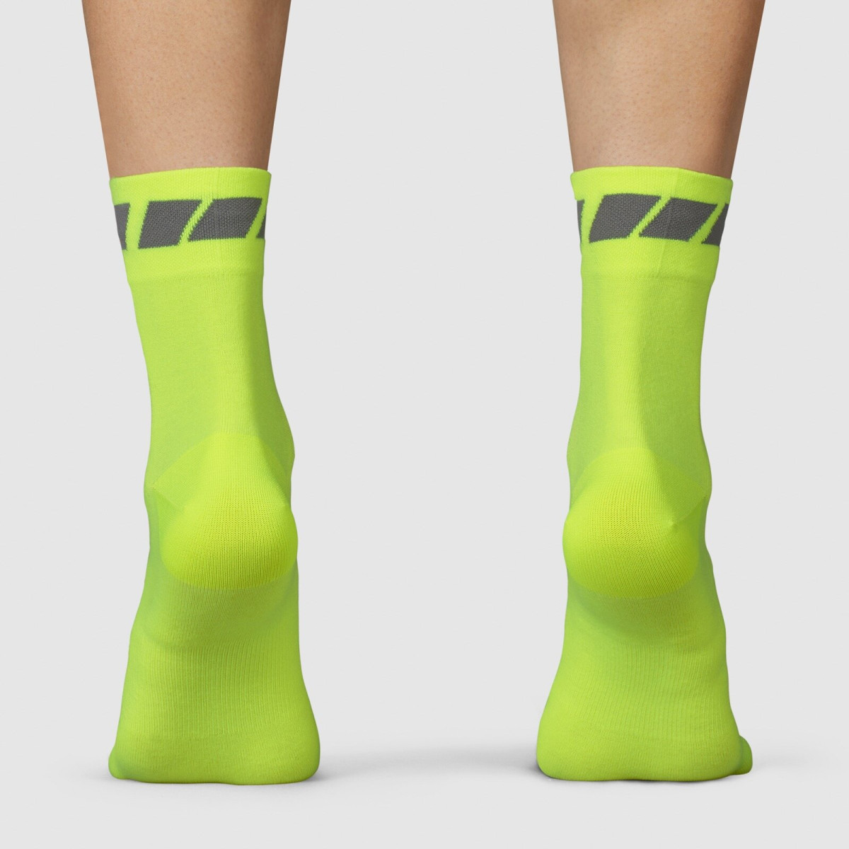 GripGrab Classic Regular Cut kojinės | Yellow Hi-Vis